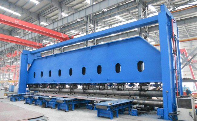 La nueva máquina de flexión de 17 metros está lista para ser firmada por los buques Hubei y China