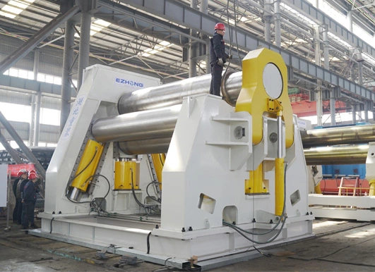 120x4000mm 4 rolls bending machine