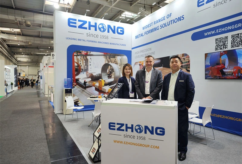 Our Chairman Led the Team to Attend the 2024 Hannover EUROBLECH Sheet Metal Processing Exhibition